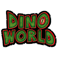 Domino - Spielzeug für alle Sandra Faust - Dino World Logo